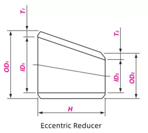 STAINLESS STEEL REDUCER ECC