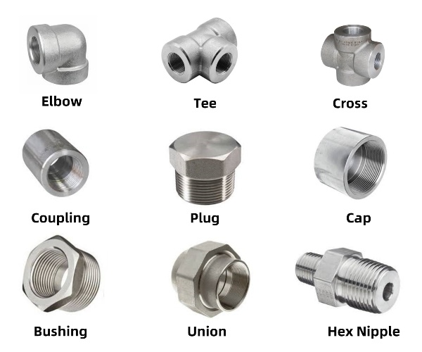 A182 threaded fittings_副本