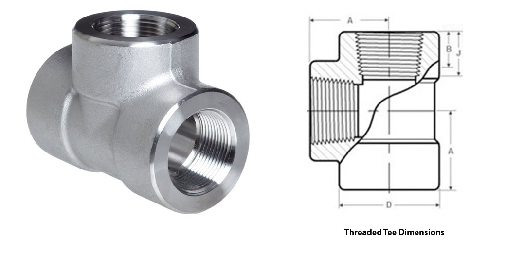 ss-threaded-tee-dimensions