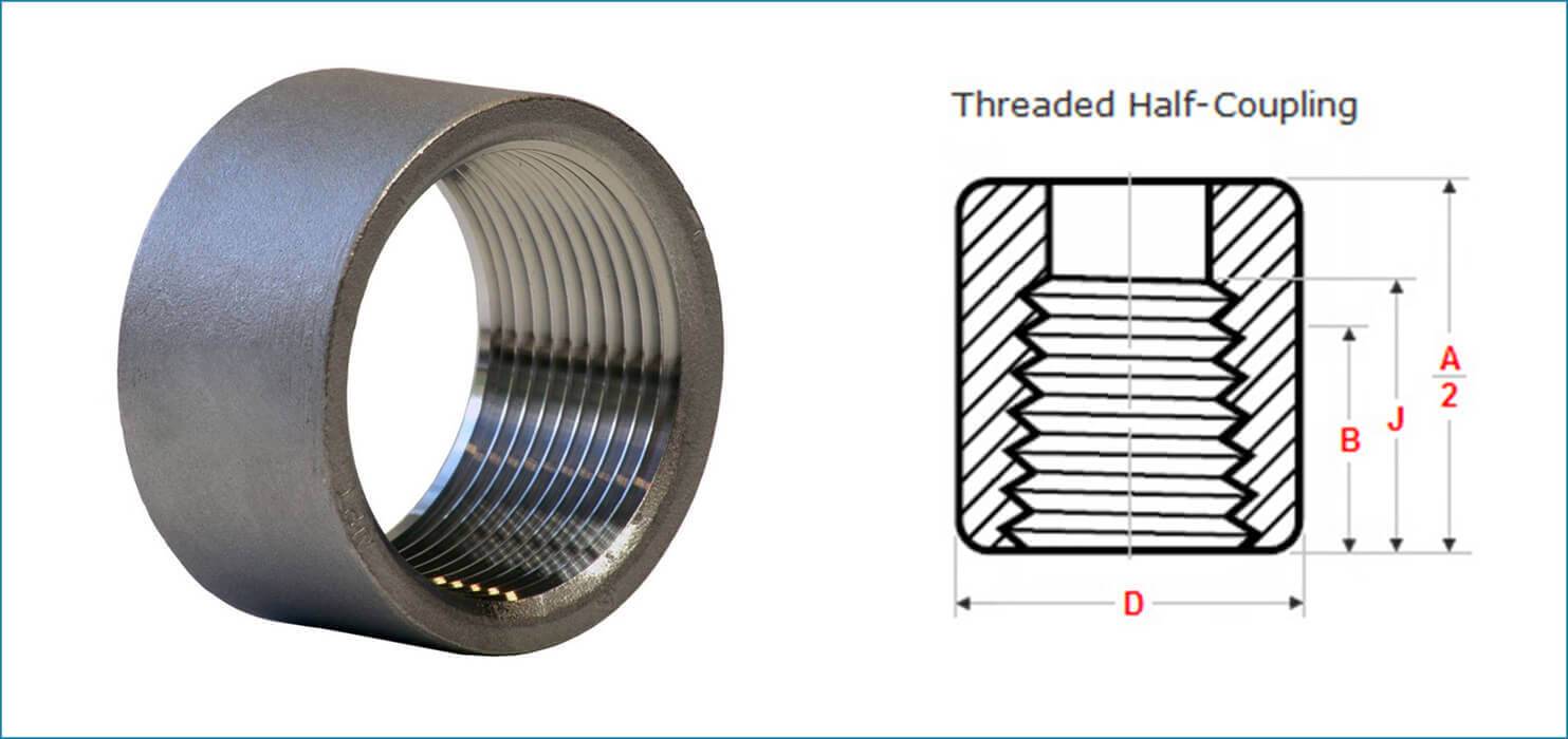 threaded-half-coupling