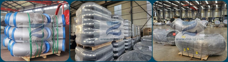 90 deg elbow package pallet