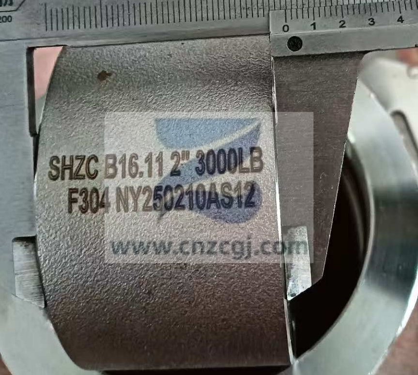 ASME B16.11 管箍标识 ASME B16.11 管箍标识