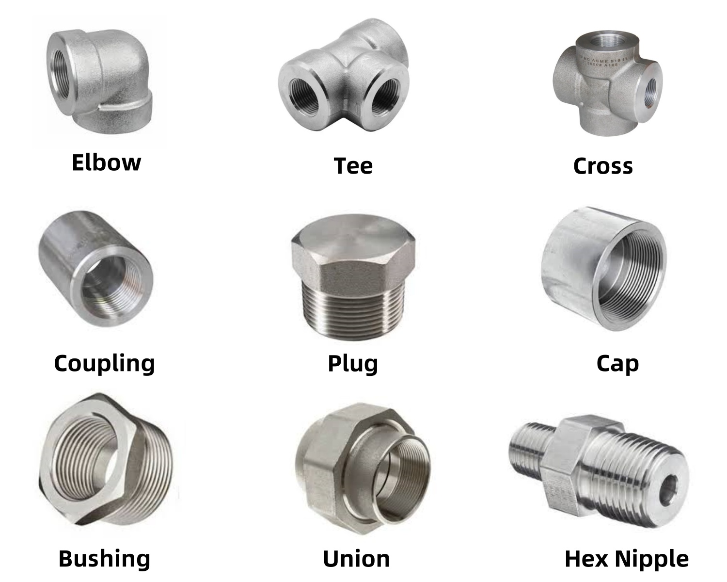 A182 threaded fittings