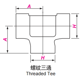 螺纹三通 螺纹三通