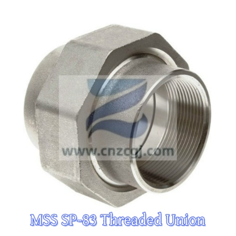 MSS SP-83 Threaded Union Specification and Dimension
