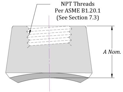 90 threaded outlet 90 threaded outlet