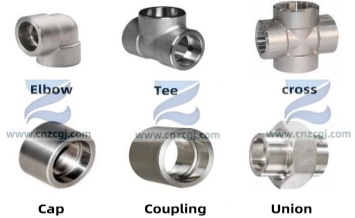 ASME B16.11 承插焊管件（SW Fittings）