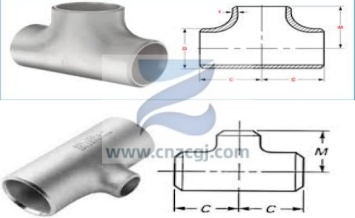 對(duì)焊三通尺寸介紹