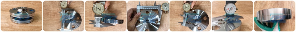ASTM A182 F44 inspection for threaded flange