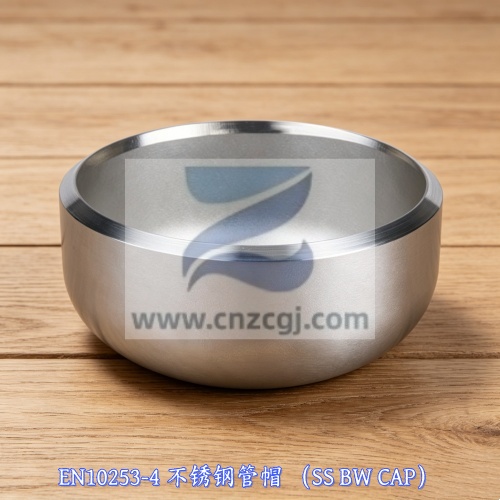 en10253-4 ss304 1.4301 SS BW CAP 不锈钢管帽
