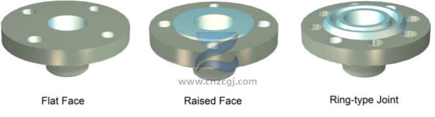 对焊法兰密封面 FF RF RTJ WN FLANGE SEALING FACE