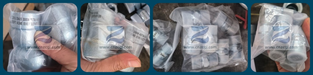 热镀锌BSPT螺纹管件包装